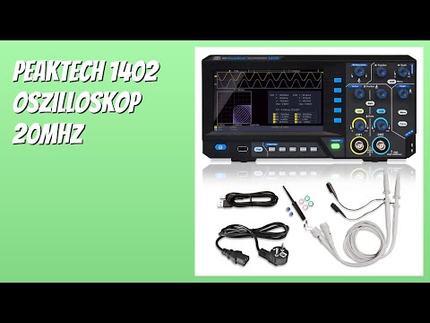 BEWERTUNG (2025): PeakTech 1402 Oszilloskop 20MHz. WESENTLICHE Einzelheiten