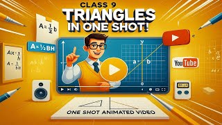 CBSE Class 9 || Maths || Triangles || Animation || in English