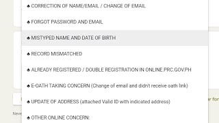 HOW TO EDIT PRC LERIS ACCOUNT-Forgot Password & Email, Mistyped Name and Birthdate