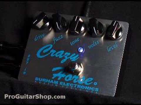 Durham Electronics Crazy Horse Fuzz Distortion Pedal