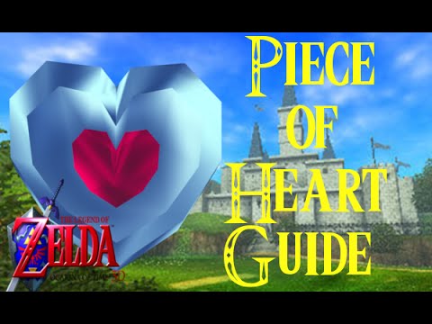 Legend of Zelda: Ocarina of Time (3DS) Piece of Heart Guide