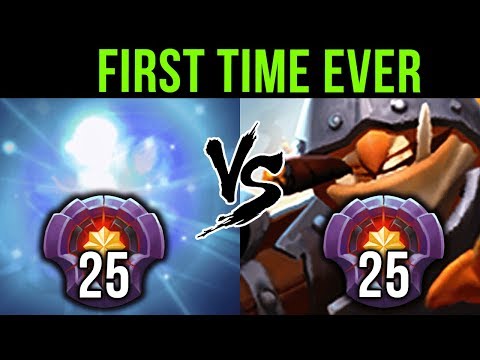 First TIME EVER IO vs Techies LVL 25 Dotaplus EPIC Battle - Dota 2