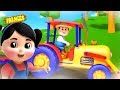 Tractors Wheels Go Round And Round | Nursery Rhymes for Children | Videos for Babies