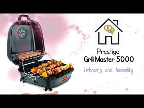 Prestige PPBB-02 | Grill Master 5000 Holzkohlegrill – Auspacken und Montage