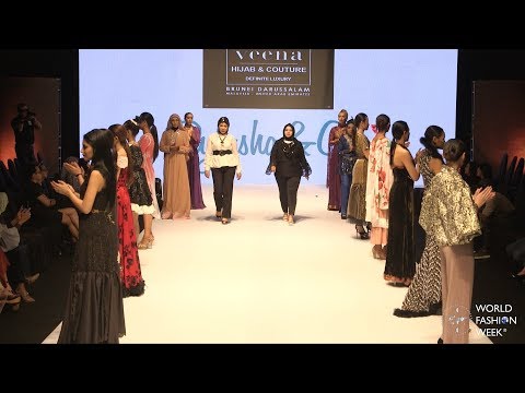 WORLD FASHION WEEK® ASIA 2017 - MALAYSIA FASHION SHOW BY VEENA HIJAB & COUTURE - DYLASHA & Co.