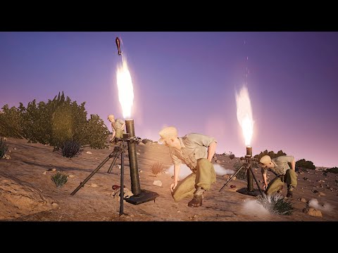 Post Scriptum - Desert Artillery [GER Comms/ENG Subs]