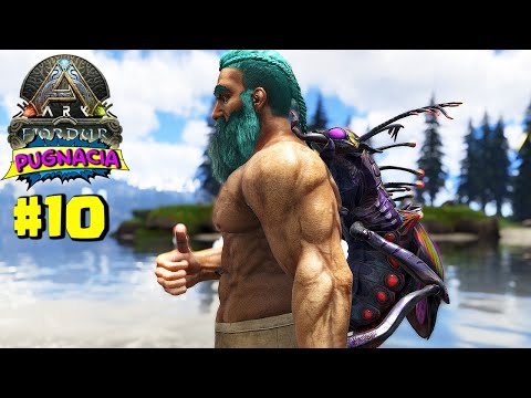 This dinosaur looks great with a backpack in Fjordur Pugnacia #10 - ARK: Survival Evolved