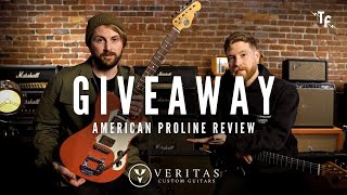 Video thumbnail for $2500 GUITAR GIVEAWAY! Veritas Portlander American Proline - Giveaway & Review by TONE FACTOR