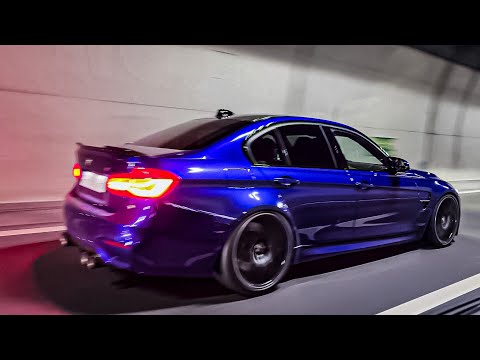 AMAZING SOUND: BMW M3 F80 inside the TUNNEL
