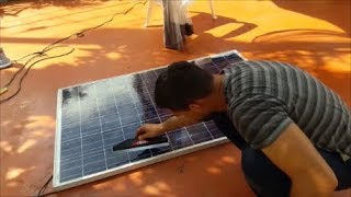 COMO REPARAR PANELES SOLARES GOLPEADOS (IMPERMEABILIZACION)