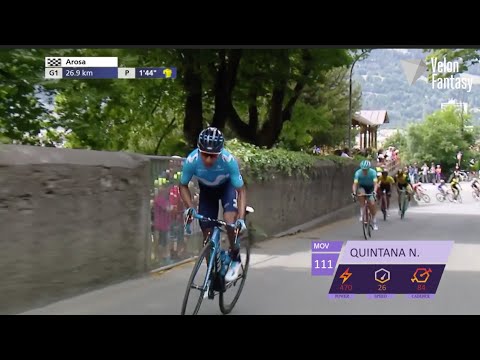 INCREDIBLE Nairo Quintana attack