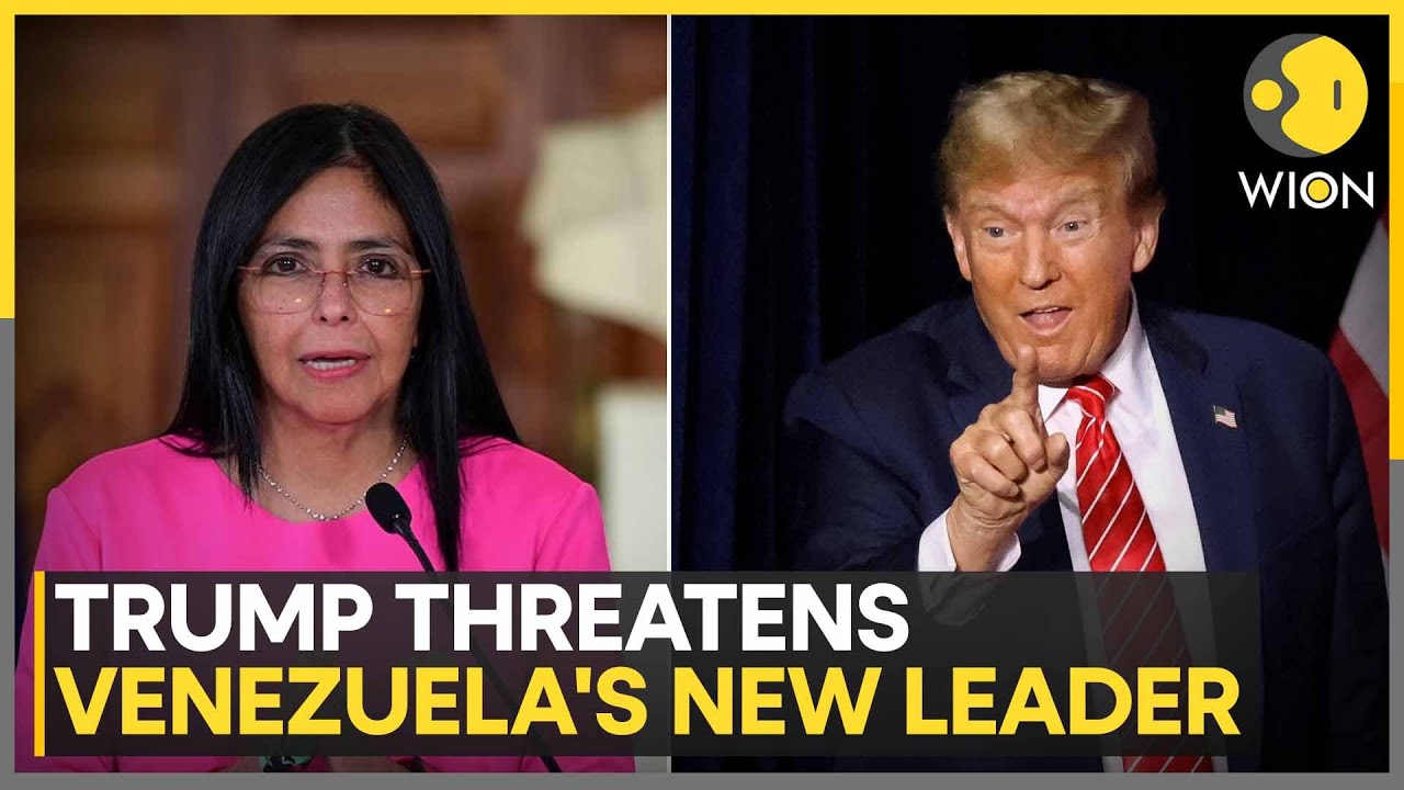 Trump to Delcy Rodríguez: "Big Price" Awaits; Rubio Calls Venezuelan Elections Premature | WION