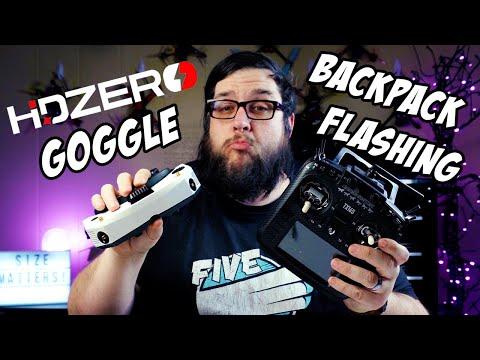 Complete guide to HDZero Goggle ExpressLRS backpack features.  Never change channels manually again!
