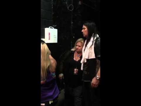 Keith's meet and greet with Mark Slaughter