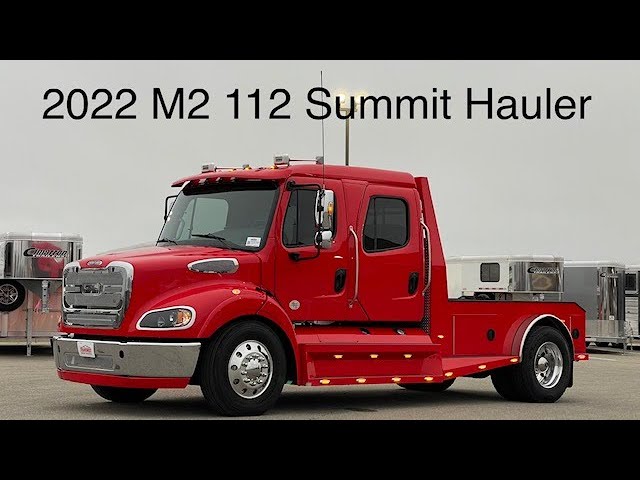 Preview image of 2022 Freightliner M2 112 Summit Hauler - 5U221862 youtube video