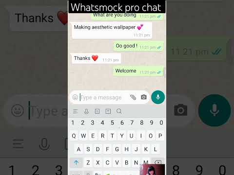 Whatsmock pro chat #fakechat || Whatsmock pro