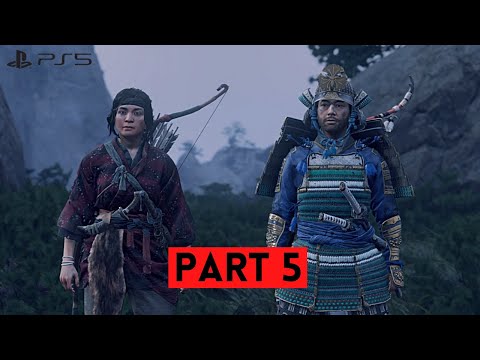 GHOST OF TSUSHIMA Director's Cut Walkthrough Gameplay Part 5 (PS5) FULL GAME No Commentary