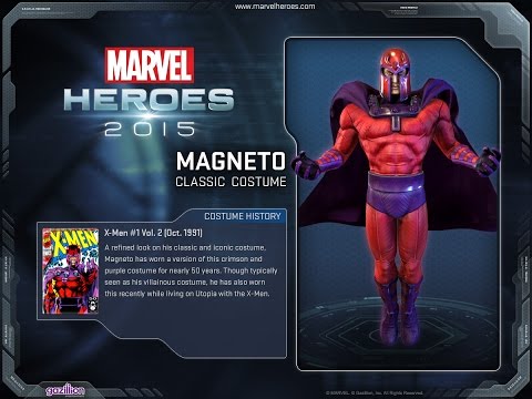 Marvel Heroes Magneto Gameplay Highlight and Skills Preview