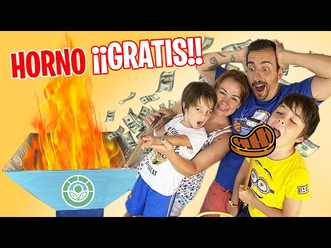 EXPERIMENTO para HACER EN FAMILIA // HORNO SOLAR☀️con MATERIALES reciclados ELECTRICIDAD ¡GRATIS!