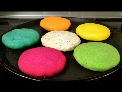 LONDON STREET FOOD, COLORFUL AREPAS, FOOD FROM VENEZUELA