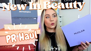 NEW IN BEAUTY & PR HAUL ✨ HUGE PR UNBOXING 💜 | MISS BOUX