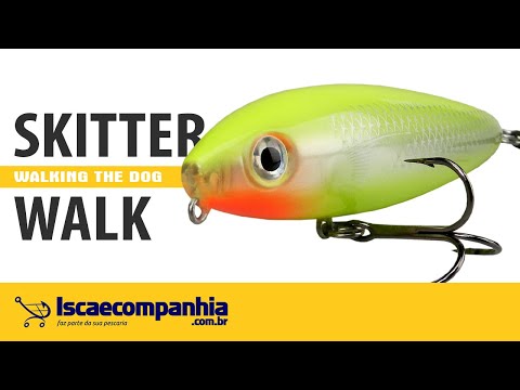 Vídeo Isca Rapala Skitter Walk SW-10