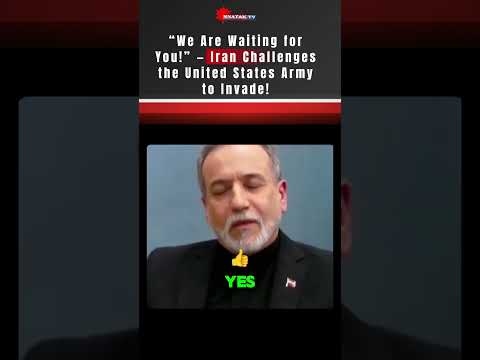 “We Are Waiting for Them” – Iran Warns U.S. Army Invasion | #Iran #USA #invasion