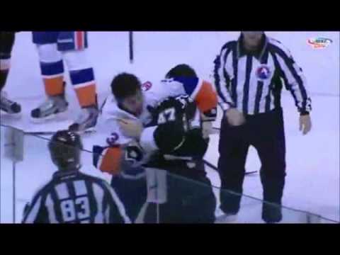 Simon Despres vs Travis Hamonic