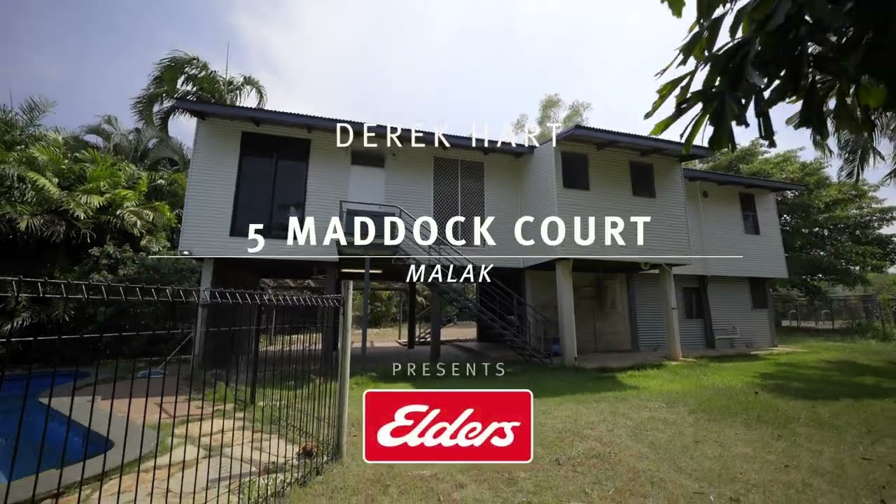 5 Maddock Court, Malak, NT, 0812 Sold Elders Real Estate