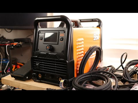 Trying The VULCAN ProTIG™ 205 Industrial Welder with 120/240V Input