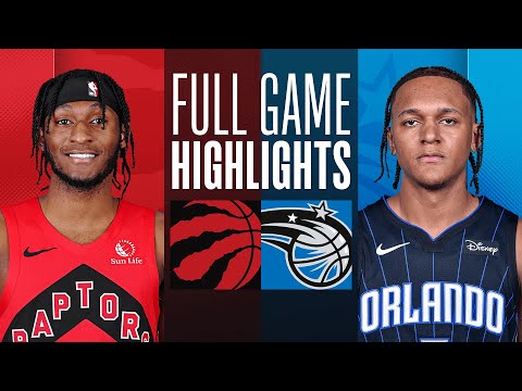 RAPTORS at MAGIC FULL GAME HIGHLIGHTS March 17, 2024