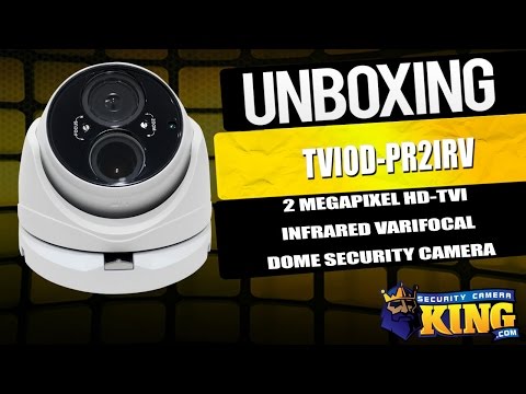 Unboxing: 2 Megapixel HD-TVI Infrared Varifocal Dome - TVIOD-PR2IRV