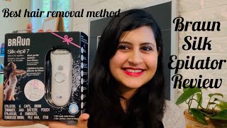 Braun silk epilator 7 review unboxing and demo |epilator hair removal | best epilator | model 7-561