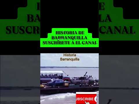 así se pasaba antes de Barranquilla al departamento del Magdalena  x el río Magdalena #historia #ai