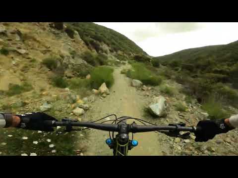 Fast and long descent through Froom Canyon (with Poppy) - Irish Hills - MTB