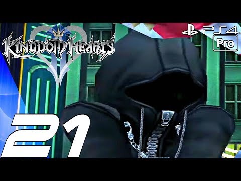 Kingdom Hearts 2 HD - Gameplay Walkthrough Part 21 - Roxas & Xigbar Boss Fight (PS4 PRO)