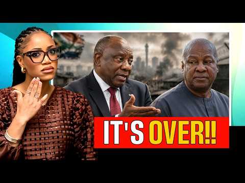 South Africa’s President Begs Ghana, Africa For Help. Mahama’s Response Says It All