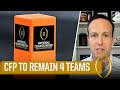 CFP Will Not Expand Through 2025, Will Remain 4 Teams I CBS Sports HQ