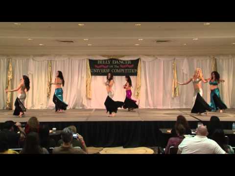 RAQShimmy Troupe Performance at Bellydancer of the Universe 2014