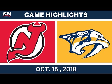 NHL Highlights | Devils vs. Predators - Dec 15, 2018