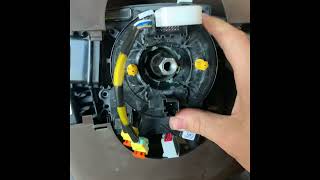 Replacing a clock spring on an F150