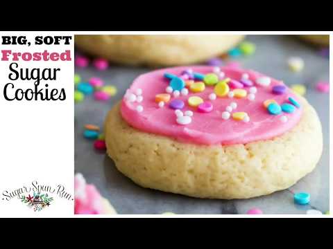 How to Make Soft Frosted Sugar Cookies