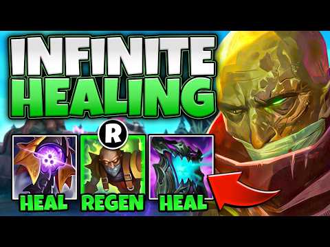 THE MOST BROKEN SINGED BUILD IN LEAGUE OF LEGENDS! (INFINITE HEALING HACK)