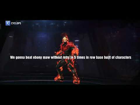 Ebony maw WBU Vs Elements Of MFF| Cyclops | Jean Grey | Scarlet Witch | Psylock | Thor