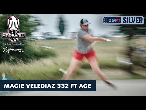 Macie Velediaz 332 FT Ace!!! | Lake Marshall Open