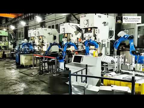 “High-Speed Industrial Handling Robot | | Efficient Material Handling Automation”