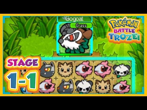 Pokemon Battle Trozei - Stage 1-1 (4-Player)