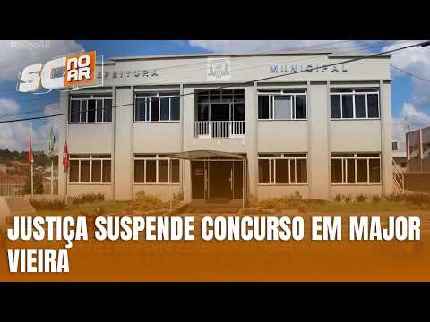 Justiça suspende parte de concurso em Major Vieira