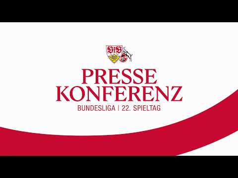 LIVE Pressekonferenz: VfB Stuttgart - 1. FC Köln | Bundesliga