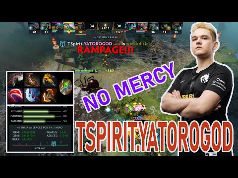 TSPIRIT.YATOROGOD [ PHANTOM ASSASIN ] PUBLIC MATCH SO STRONKK DOTA 2